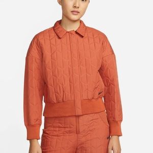 Nike Sportswear Essentials Women's Quilted Woven Jacket Burnt Sunrise